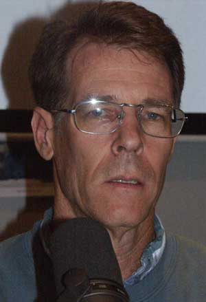 Kim Stanley Robinson at his Hour 25 Interview, picture Copyright © 2004 by Warren W. James, All Rights Reserved